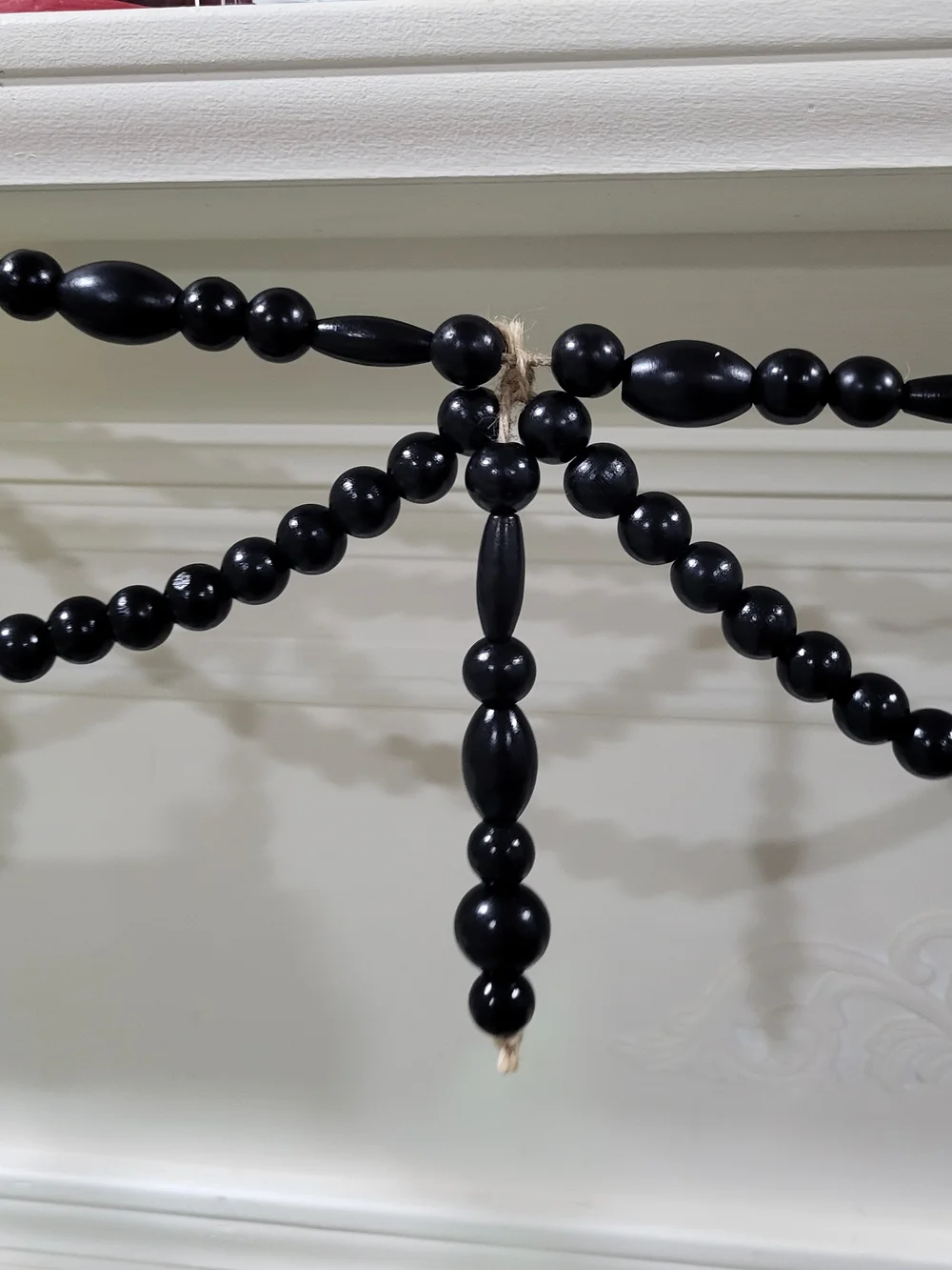 Ashland Black Beaded Garland Strand